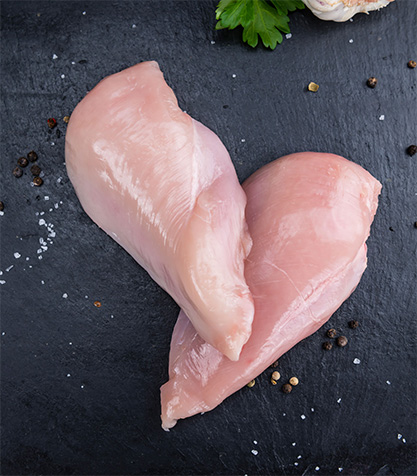 Image d&#039;un double filet de poulet